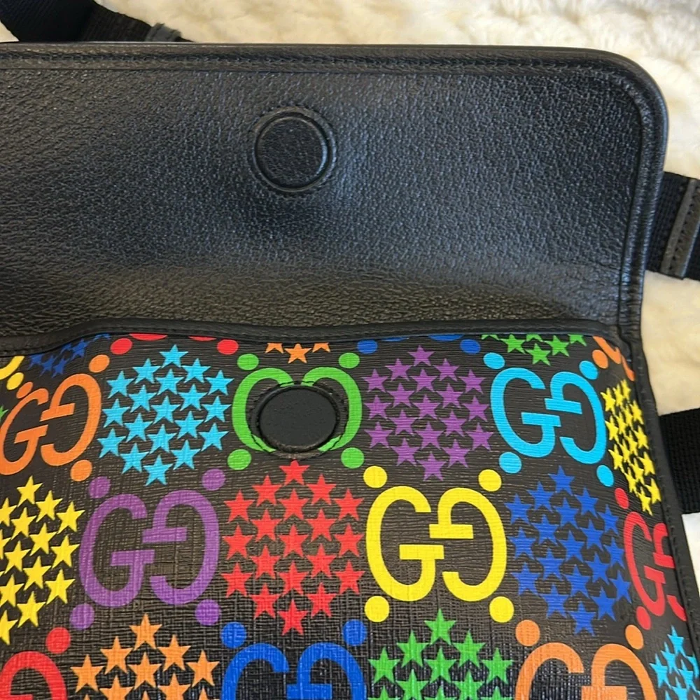 Gucci Psychedelic Belt Bag-598113-Authentic-NWT